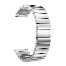 Rondaful твердого металла Нержавеющая сталь Band 20 мм ремешок для samsung Шестерни Спорт SM-R600 Шестерни S2 классический Смарт-часы аксессуары