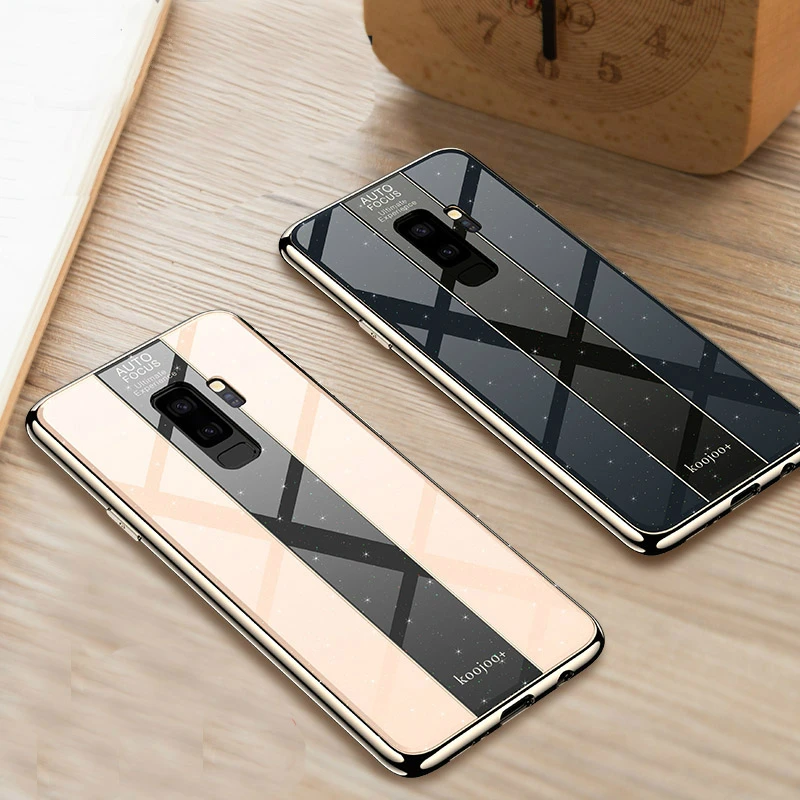 Для samsung S8 Plus Note 8 9 чехол s противоударное покрытие TPU+ PC стекло зеркальная крышка чехол для телефона для samsung Galaxy S9 Plus чехол S9