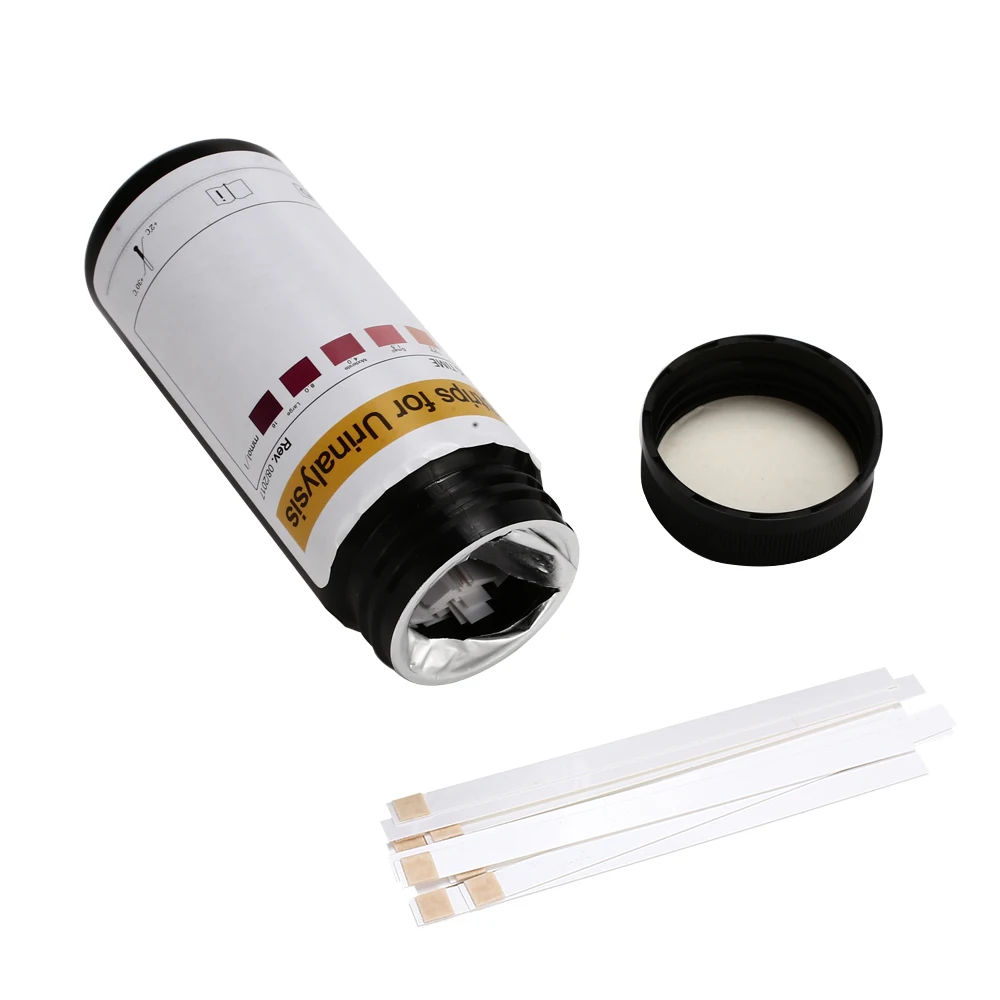 

Test Paper Ketone Strips Urine Dipstick Diabetes Body Fat Analysis Black 50pcs Practical Portable Lose Weight