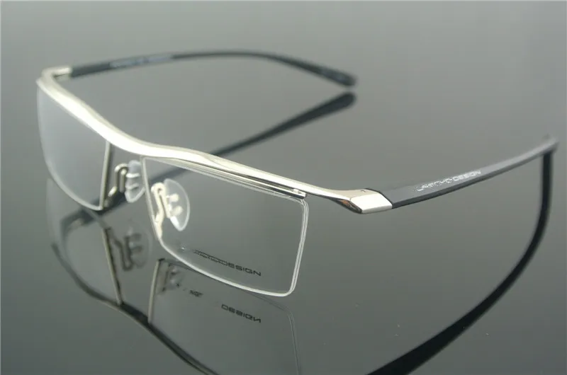 TR90, оправа для очков, серебряная, полуоправа, очки для мужчин и женщин, очки Rx able, оптические, E8189, новинка