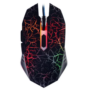 

Fanshu Wired Optical Gaming Mouse 2400DPI Fashion Breathing LED Lighting For Desktop Notebook Tablet Laptop