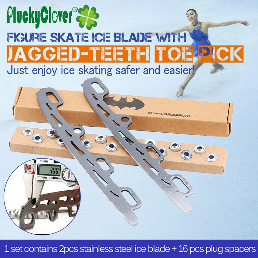 Ice Skating Beginner Ice Blade Scooter Parts Accessories Jagged