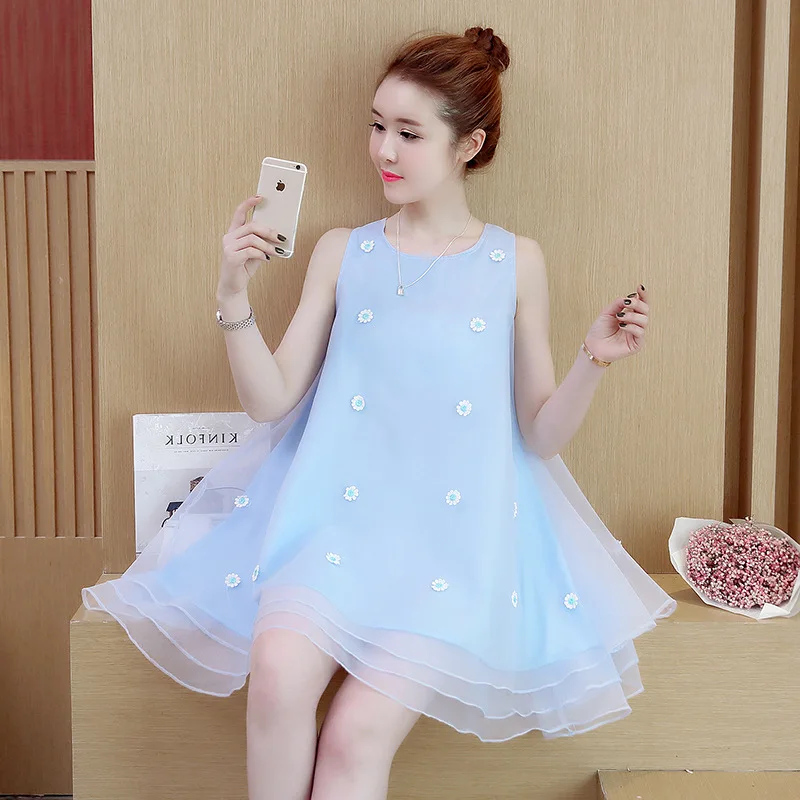 

Summer Women Sexy Club Organza Dresses Party Vestido Ladies Sweet Tutu Tulle Tank T Shirt Dress Solid Candy Color Dress Femme