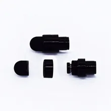 Черный хромовый прикасание колпачок для причудливого касания/комфорта касания/тонкая сенсорная ручка RZ-STC-BC