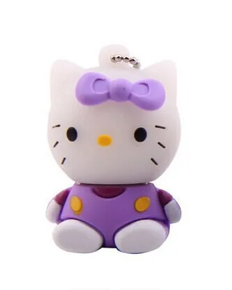 Мультяшный usb флеш накопитель Hello Kitty флэш 4 ГБ 8 16 32 64 U диск памяти палочки Флешка Usb