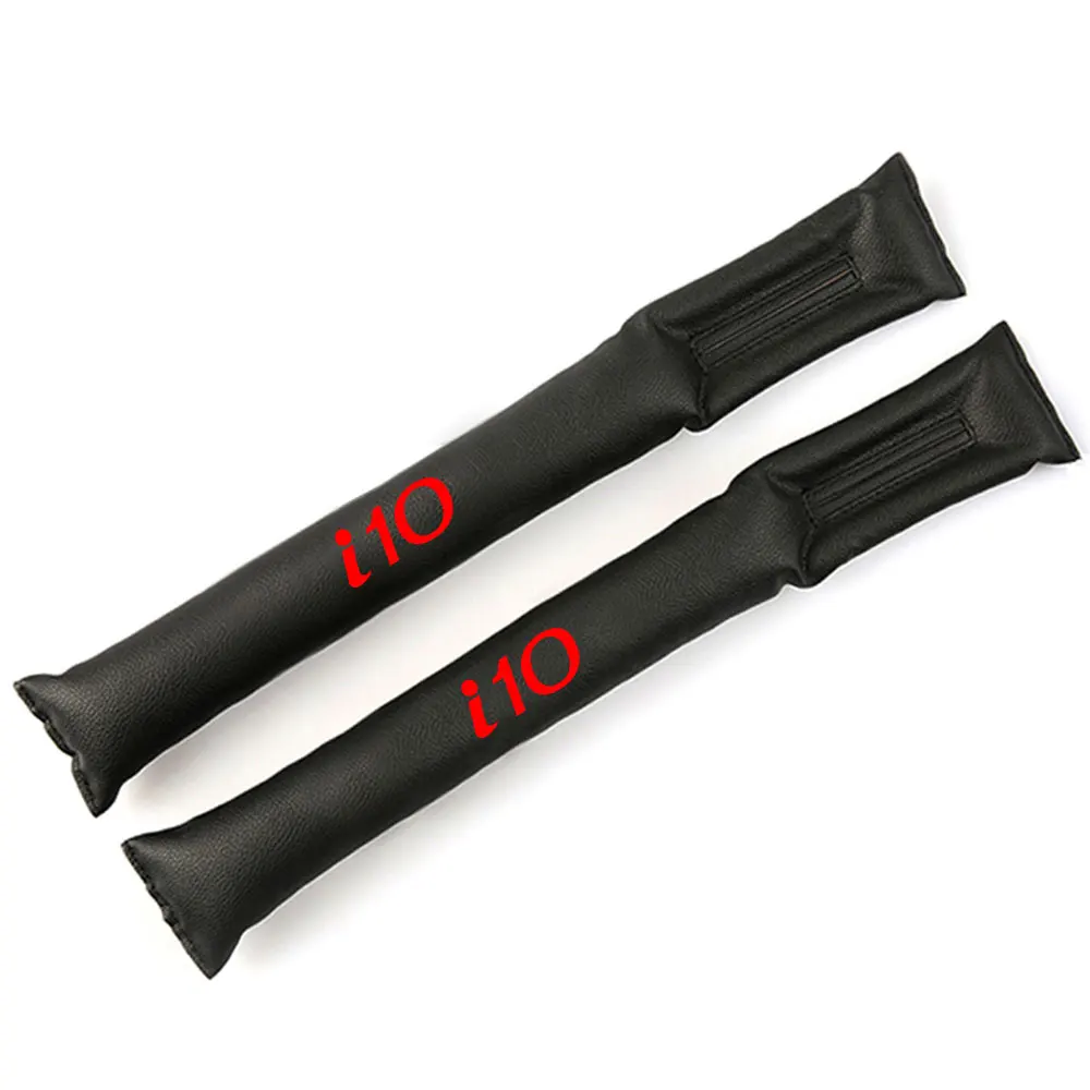 2 шт из искусственной кожи для hyundai I10 передние сиденья заполнитель подушка для автомобильного сидения щелевая подкладка для щели наполнителей герметичный протектор - Название цвета: Красный