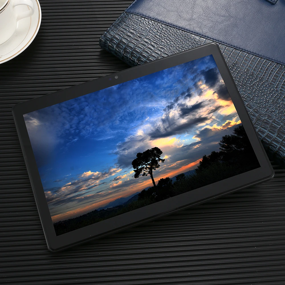 2.5D Закаленное стекло 10 дюймов Deca Core планшетный ПК 1920x1200 8,0 МП 4 Гб ОЗУ 128 Гб ПЗУ Android 8,0 Детские Планшеты 4G FDD LTE 10,1