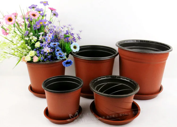 30pcs Lot D 90 Garden Supplies Potted Shatterproof Plastic Potted Shatterproof Plastic Pots Filled With Fine Creative Pot Nursery In Flower Planters From Home Garden On Aliexpress Alibaba Group