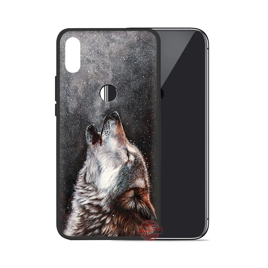 WEBBEDEPP волк коллаж искусство мягкий чехол для телефона для Redmi Note 8 7 6 5 Pro 4A 5A 6A 4X5 Plus S2 Go чехол s