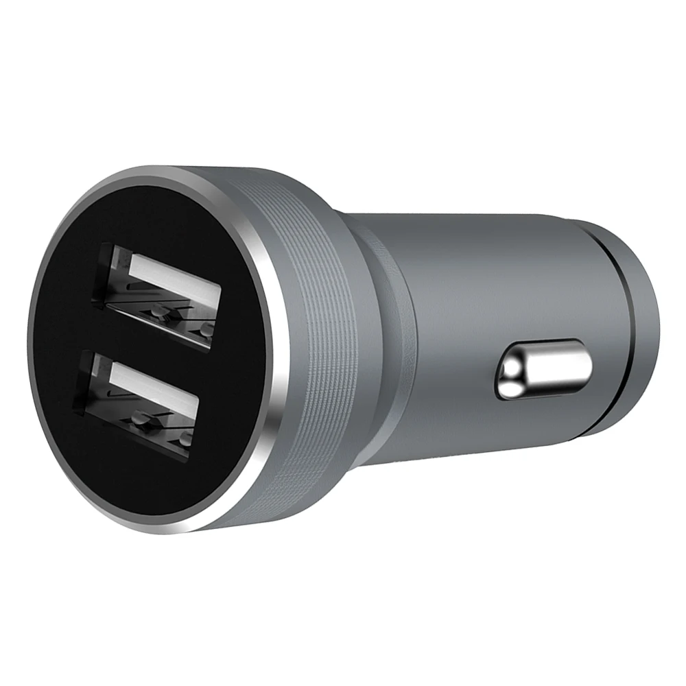 Yubeter двойной зарядное устройство USB для быстрой Зарядное устройство 12 V-24 V Вход автомобильного прикуривателя слот Питание для iPhone Xiaomi планшетный ПК с системой андроида