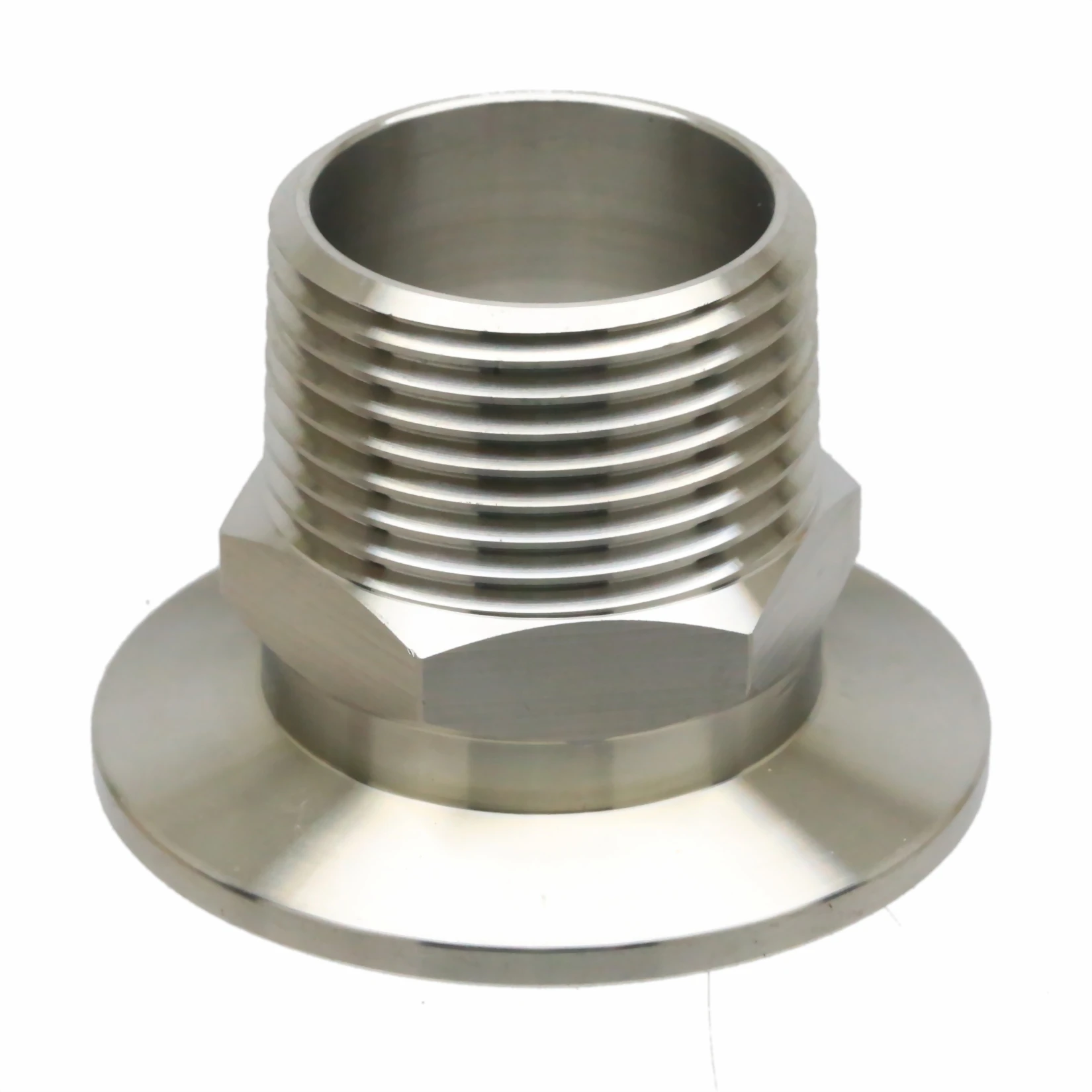 ISO KF40 (NW/KF 40) to 1" inch Female PT Pipe Threads adapter Vacuum