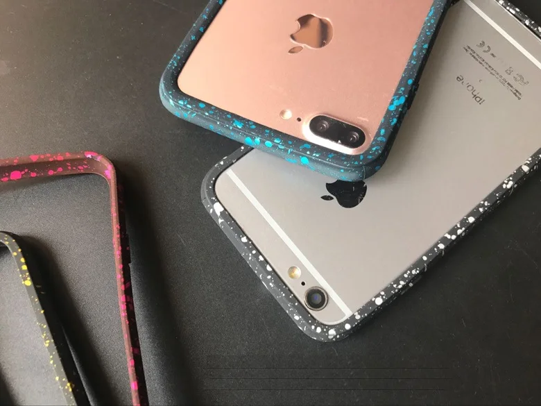 Для iphone X бампер тонкий, мягкий, Силиконовый противоударный бампер рамка для Apple iphone 7/7 plus/6 6splus sky star для iphone 8 plus