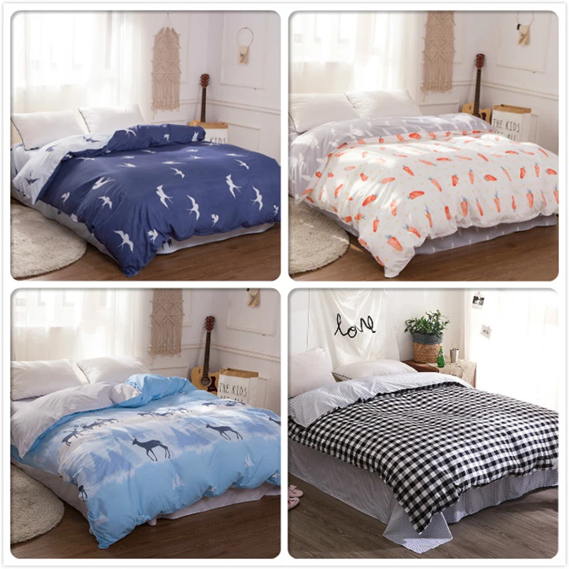 150x200 180x220 200x230 220x240 Duvet Cover Soft Cotton Bedding