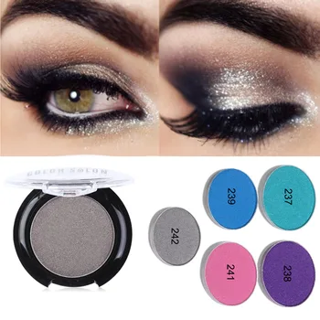 

Color Salon eyeshadow powder Professional Diamond Eye Shadow Palette Make Up Waterproof Shimmer Eyeshadow 2.7g eyelashes