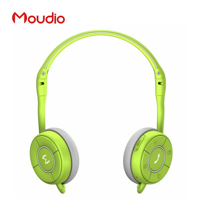 

Moudio Original Bluetooth Sports Jogger Headphones Stereo Music Headsets For Samsung Xiaomi Mobile Phones With Travel Pouch