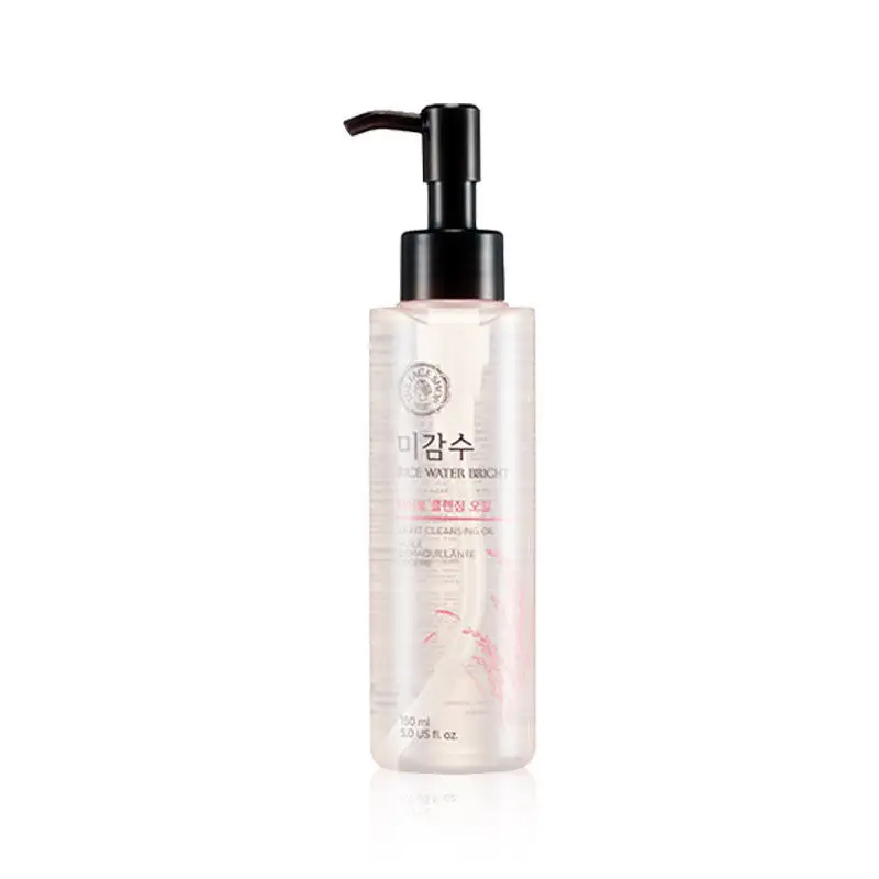 

Korea Cosmetic Rice Water Bright Cleansing Light Oil 150ml Face Cleanser Facial Makeup Remover Skin Moisturizing Oil Control