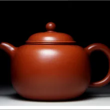 Аутентичные Исин Чайник статуя известный ручной работы чайник Чжу Ni руды ремесла горшок 485