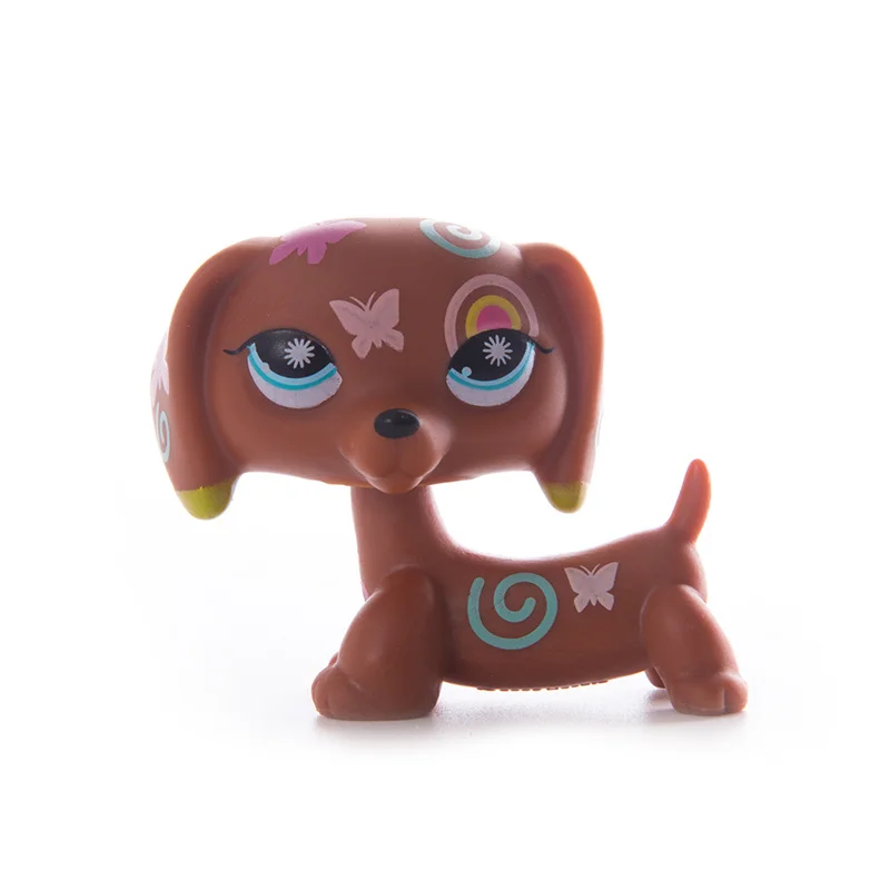 LPS Pet Shop игрушки куклы кошка Great Dane колли такса кокер спаниель Коллекция Фигурки игрушки-модели Подарочные игрушки для косплея - Цвет: 23