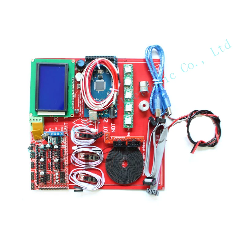 3D Printer Kit Ramps 1.4 + 12864 LCD + MK2B Heatbed + Controller Prusa i3 for 3d printer