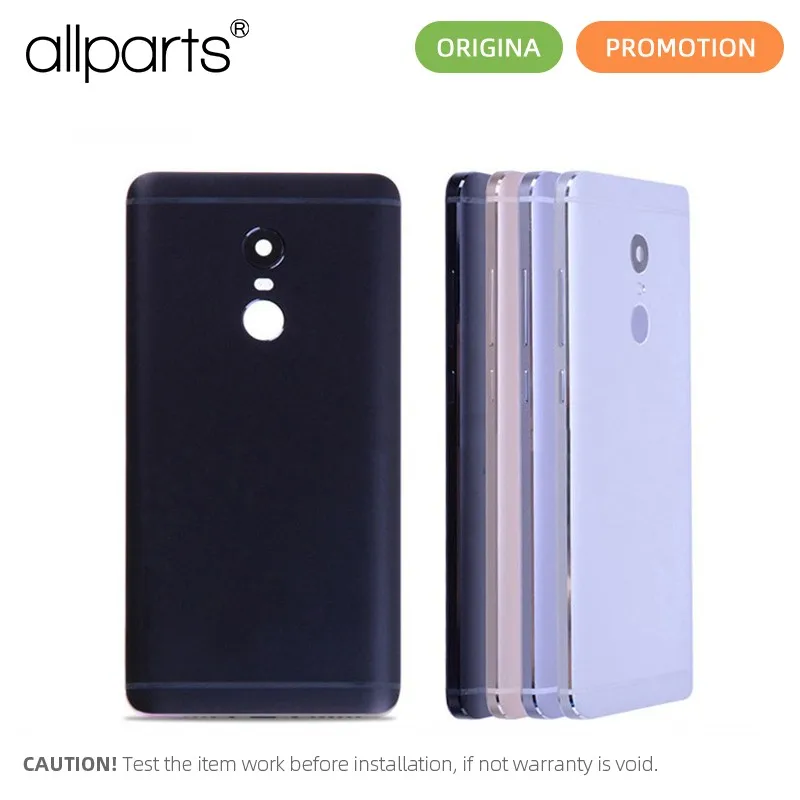 

Original Rear Back Housing for XIAOMI Redmi Note 4 Back Cover Battery Door Power Volume Button Replacement Parts