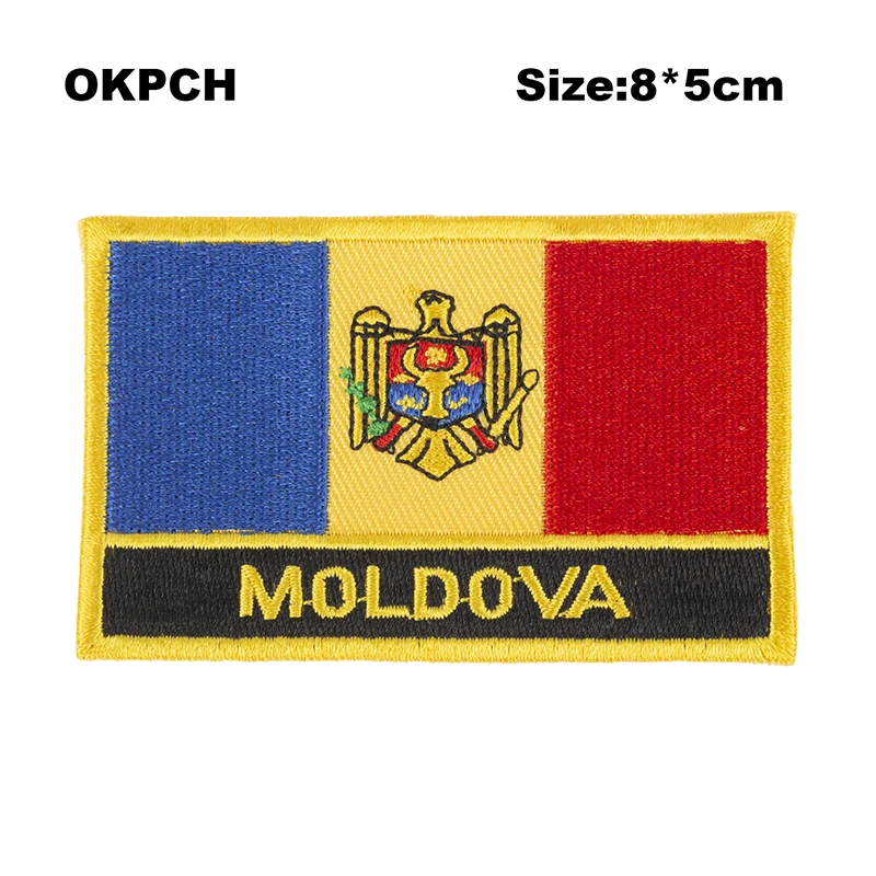 BANDIERA NAZIONALE RUSSIA Sew sul ferro ricamato su patch badge per abiti
