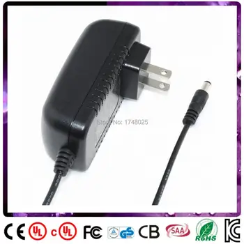 

12v 1.2a dc power adapter 12 volt 1.2 amp 1200ma Power Supply input ac 100-240v 5.5x2.1mm switch Power transformer