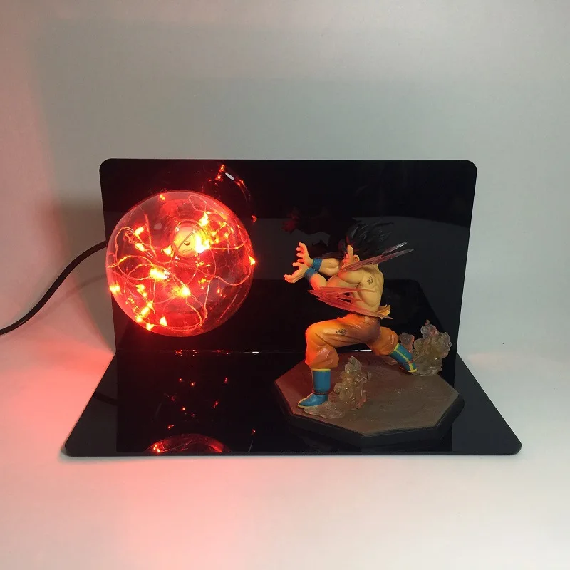 

Creative Dragon Ball Son Goku Night Light Strength Bombs Single Light Bulb Led Table Lamp Set For Child Toys