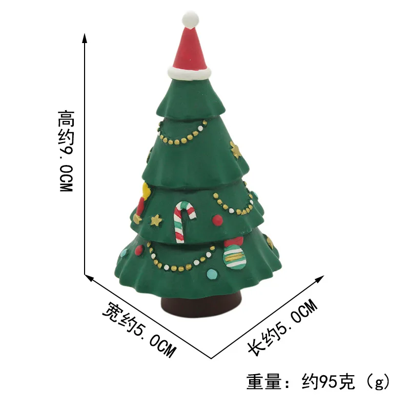 Мини Рождественская елка из смолы украшения железное искусство 10 см высокого качества уличные украшения для дома