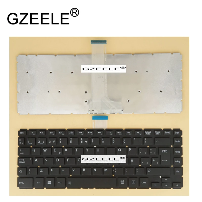 

GZEELE For Toshiba L40-B L40D-B L40t-B L40Dt-B Keyboard Spanish Teclado Black SP QWERTY