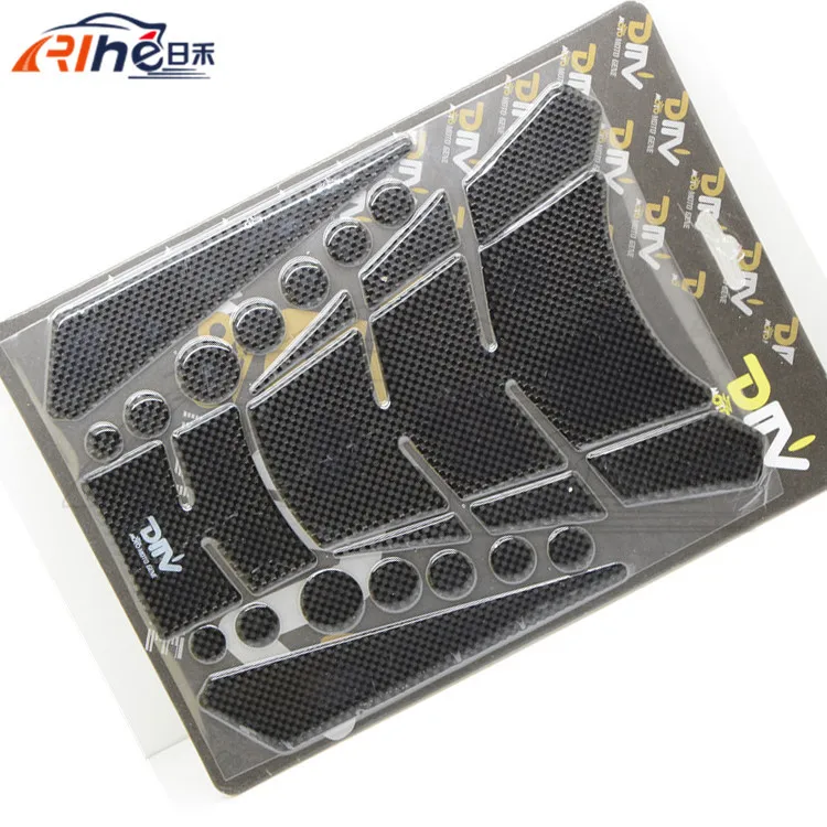 

2015 NEW STYLE DMV Motorcycle accessories OiTankl  Sticker Protector Pad  carbon fiber black color fit For YAMAHA FJR1300 MT-01