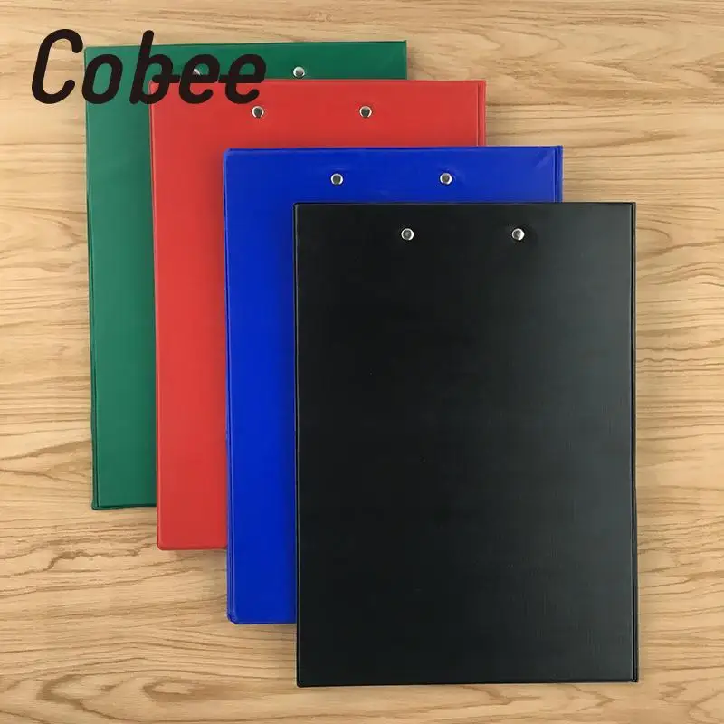 

Cobee A4 Paper Cardboard Clip File Folder Office Organiser Student Notebook Paperboard