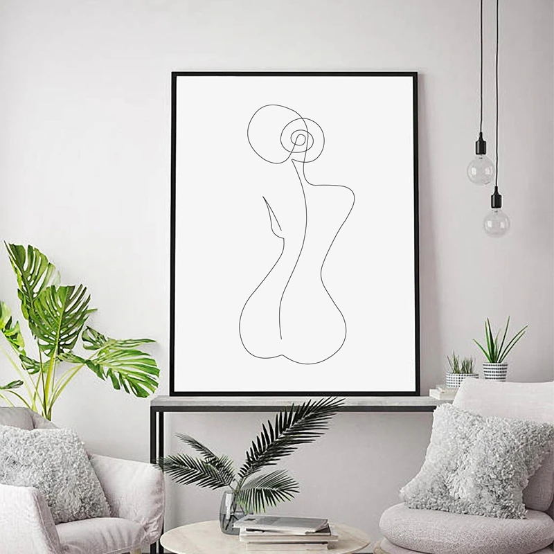 Woman Body Wall Art Print