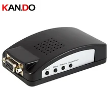 7503M BNC Composite& S Video to VGA video convertor for display video on PC BNC Composite& S-Video to VGA Converter adapter