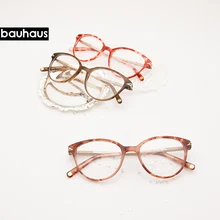 Bauhaus бабочка оптические очки Женская оправа ацетат очки женские очки для глаз oculos de очки по назначению очки