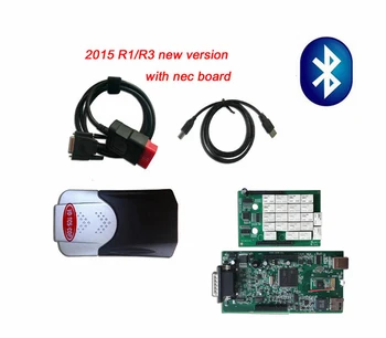 

2016R0 free ship 201503 Green PCB board v8.0 VD TCS CDP Pro with Bluetooth for cars & Trucks 3in1 obd2 and ne c relay