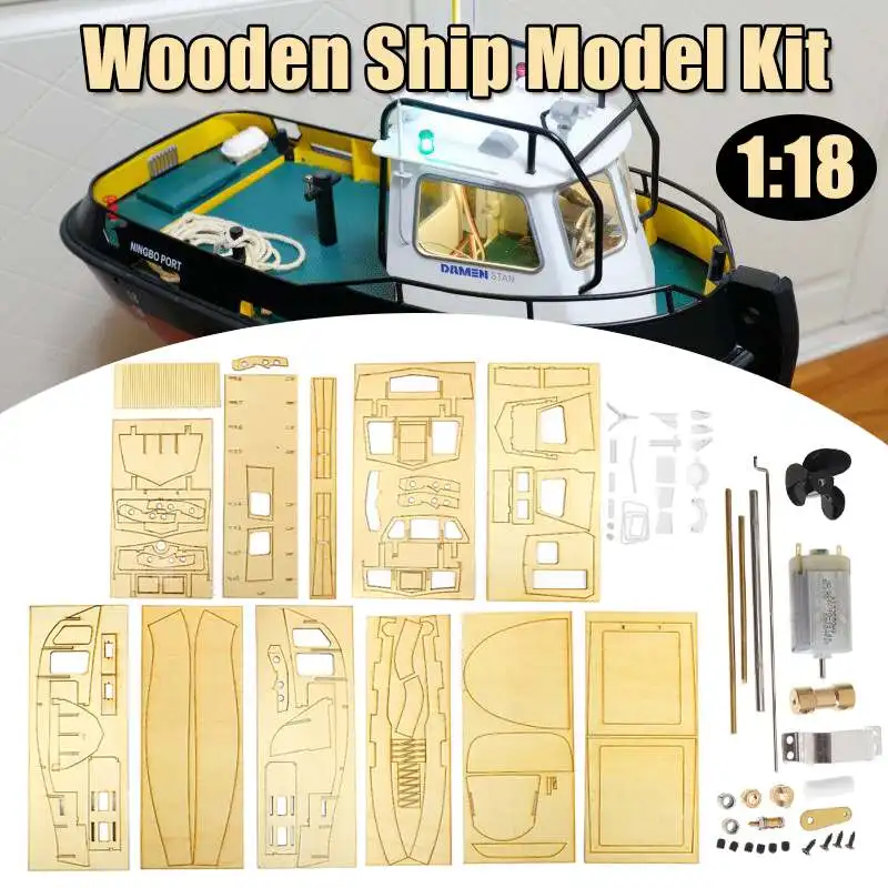 

1:18 Ship Model with motor Educational model building toys hobbies for children compatible Diy Ship Model Model building kits