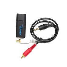 BT-42 Bluetooth передатчик адаптер USB 3,5 мм AUX беспроводной аудио Музыка излучатель адаптер ключ для компьютера ТВ с кабелем