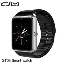Bluetooth smart watch gt08 kamera android smartwatch mp3 player montre connecte unterstützung sim-karte uhr pk gv18 dz09 u8