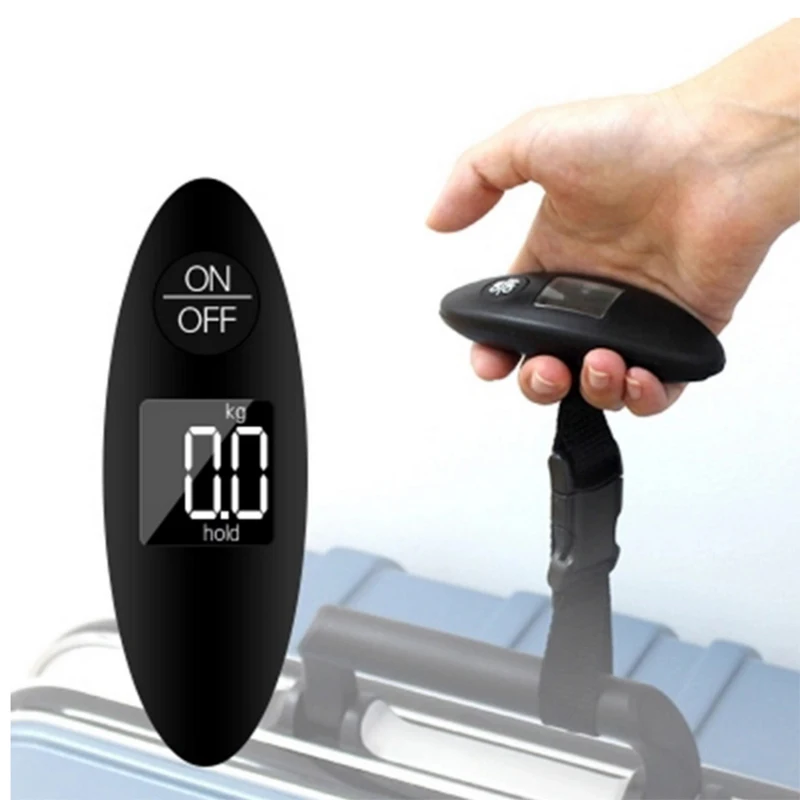

Digital display electronic portable scale Shuttle scale Baggage scale Mini portable home 100g/40kg 88Lb A10966