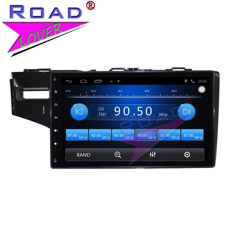 Clearance TOPNAVI Android 6.0 2G+32GB Quad Core 10.1" Car Media Center Player For Honda Fit 2014 Stereo GPS Navigation NO DVD Auto Audio 2