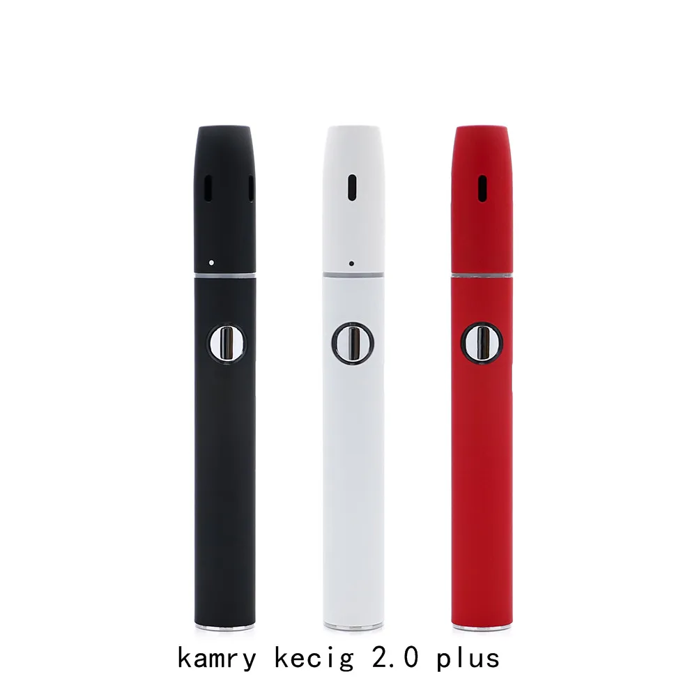 Kamry Kecig 2,0 plus, не горит, улучшенная версия, аккумулятор 650 мАч, электронная сигарета для нагрева табака, картридж