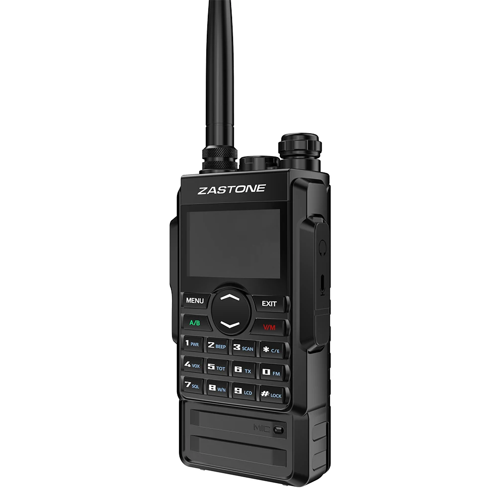 Zastone M7 Portable Walkie Talkie 400-470MHZ 136-174MhzTransceiver Communicator Handheld Radio