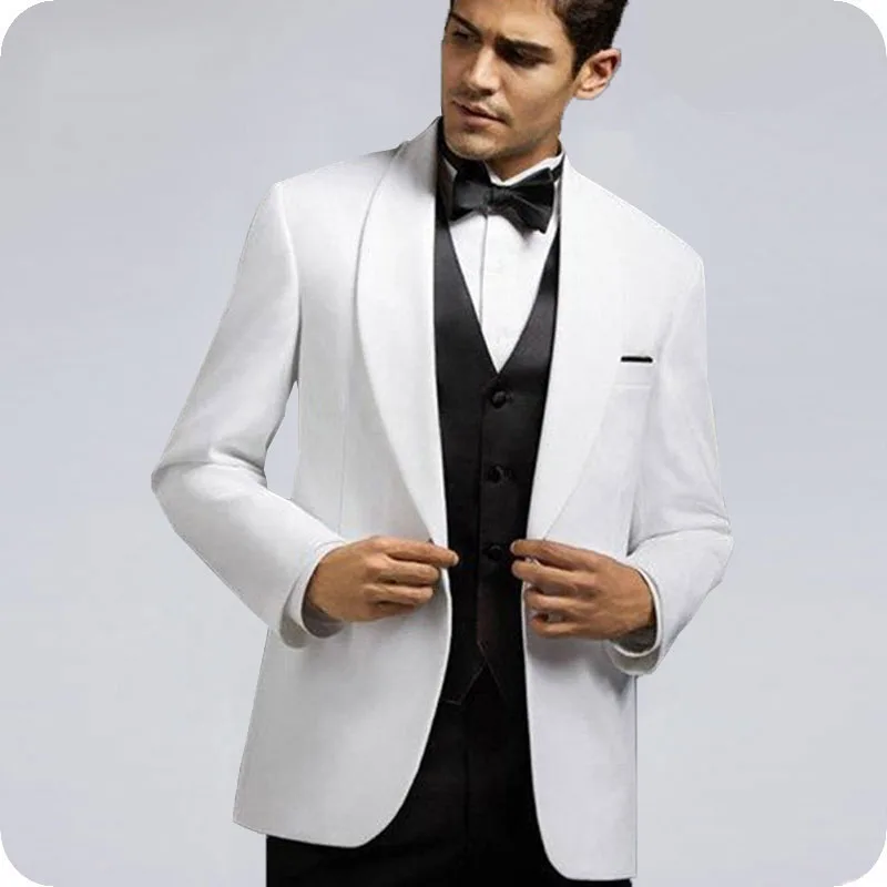 Groom Wedding Tuxedos Suits (5)