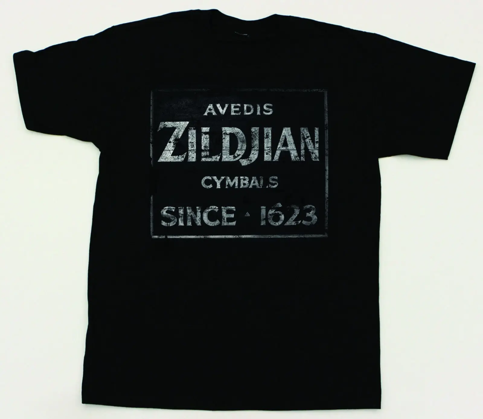 

Zildjian Vintage Sign Tee T Shirt Black size LARGE - NEW model T4673 Summer Short Sleeves Cotton T-Shirt Fashion