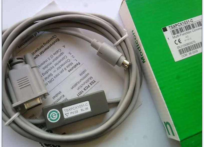 

DHL FAST SHIP Original New TSXPCX1031-C TSXPCX1031C RS232/RS485 Cable for Modicon TSX Micro, Modicon Premium, Twido