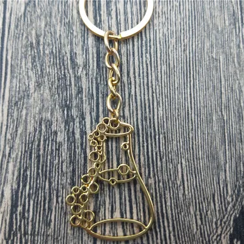 

Erlenmeyer Flask Key Chains Fashion Potion Bottle Chemistry Laboratory Graduation Gift Car Keychain Bag Keyring For Women Men