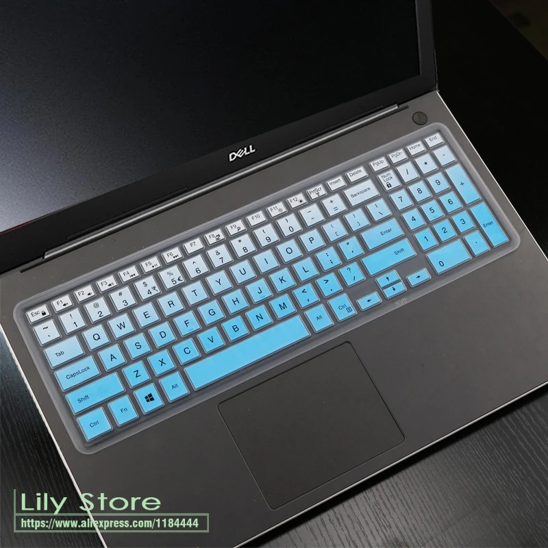 

Silicone Keyboard Skin Cover Laptop For Dell G3 15/17 G5 15 G7 15 Series 15.6" G3 G3579 G5 G5587,17.3" Dell G3 17 G3779 Gaming