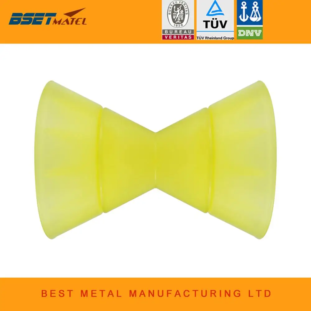 

Ultimate180mm Yellow Poly Urethane Bow Roller Stop Rollers Boat Marine Trailer Ears Tie Down 1/2" Bolt Yacht Accessories