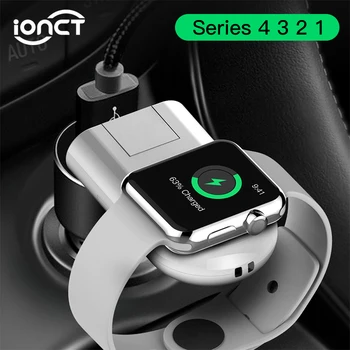 

iONCT Fast Wireless Watch Charger for iWatch Series 1/2/3/4 Magnetic USB Charging Wireless for Apple Watch Charger