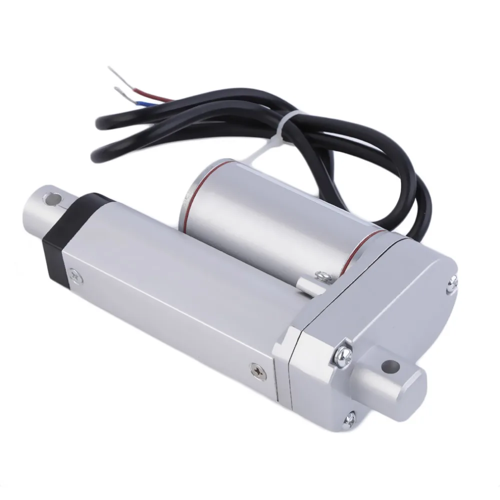 DC24V 50 мм многофункциональный линейный привод двигатель ход тяжелых лучшие на холостом ходу, оборот в минуту (Скорость